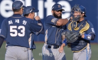 '테임즈 100타점 돌파' NC, 롯데 잡고 6연승…KIA 3연패 탈출(종합) 