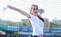 [포토] NC 치어리더, 귀여운 복근 공개~