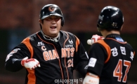 [포토]최준석, '3연승 가자!'