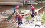 순천시 상사면 청년회와 UDT환경감시대 환경정화 활동 펼쳐