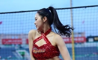 [포토] SK 치어리더, 쭉 뻗은 각선미~
