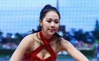 [포토] SK 치어리더, 넘칠 듯 한 볼륨감