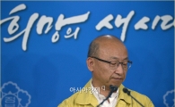 [포토]메르스 확산, 눈 감은 문형표 장관
