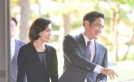 [포토]밝은 표정의 이서현 사장-이재용 부회장 