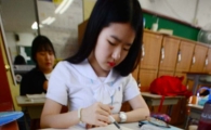 [포토]모의평가에 동그라미 별 다섯개 