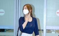 [포토] 티아라 소연, 아찔한 시스루 공항패션 