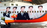 제주항공 '배우 김수현' 래핑 2호기 도입