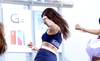 [포토] 두산 치어리더, 매끄러운 각선미