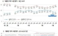 메르스 대처 미흡 여론 영향…朴대통령 지지율 2주 연속 하락
