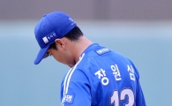 [포토]고개 떨군 삼성 선발 장원삼