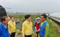 박우정 고창군수, 강풍 및 우박 피해 현장방문
