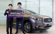 인피니티 코리아, 박찬호에 럭셔리 CUV QX60 지원