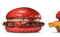 日 버거킹, '빨간 햄버거' 출시…"비주얼 대박"
