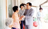 김준성 영광군수, 호국·보훈의 달 맞아 보훈가족 위문