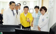 윤장현 광주시장, 전남대병원 메르스환자 치료 의료진 격려