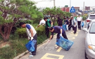 [포토]광주 서구 양동, U대회 대비 일제 대청소 실시