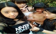 [포토] '친구 옷 벗기고 인증샷' 中 무서운 여중생들 