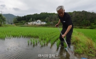 [포토]단비에 즐거운 농민