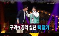 '복면가왕' 개코, 김구라 턱 잡고 노래 불러…'최고의 1분'