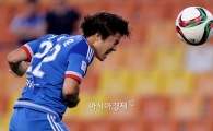 [포토]권창훈, '헤딩 선제골 순간'