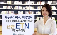 신한금융투자, ETN 4종목 상장