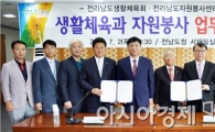전남자원봉사센터, 생활체육인· 재능나눔 자원봉사 활성화 앞장