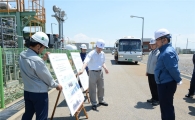 이승훈 가스公 신임 사장, 인천 LNG기지 현장점검