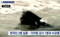 세부 다이빙 실종…한국인 3명 스킨스쿠버도중 사라져