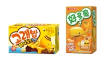 오리온, 고래밥 허니밀크 한·중 동시 출시