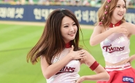 [포토] LG 치어리더, 군살없는 각선미