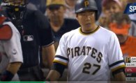 강정호, 시즌 8호 홈런 기록…타율은 0.299 유지