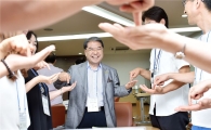 [포토]교사간담회에 참석한 이재정교육감  