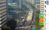 [포토]서대문 고가도로 철거작업 한창