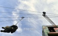 [포토]탈북청소년 병영체험, '파란 하늘과 함께'