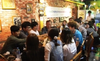 곽성문 코바코 사장, 대학생 기자단과 호프미팅