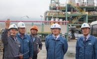 이승훈 가스公 사장, 통영생산기지 안전점검 실시