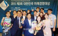 최영호 광주시 남구청장, ‘2015 대한민국 미래경영대상’ 수상 