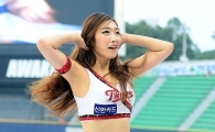 [포토] LG 치어리더, 파워풀한 댄스