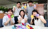 성동구 주민 메르스로 고생한 공무원 위해 수세미 전달