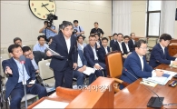 [포토]국회 미방위 전체회의 출석한 백기승 원장