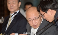 [포토]보고 받는 문형표 장관
