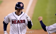 [포토]정진호, '동점 솔로포 터뜨렸어요!'