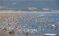 활기 되찾은 완도 신지 명사십리 해수욕장