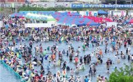 [포토]장흥 물축제 "구름인파" 몰려