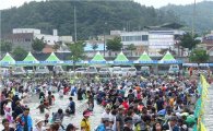 [포토]장흥 물축제 연일 피서객 인산인해 "대박"