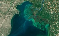 [스페이스]'녹색 띠'…지구촌 호수·강이 앓고 있다