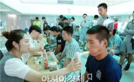 함평군보건소,국군함평병원서 건강증진 캠페인 벌여