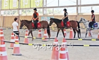 곡성군, 섬진강승마유스빌에서 학생승마체험 실시