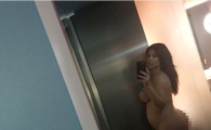 [포토] 킴 카다시안, 임신 중 누드 셀카 공개