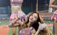 [포토] 치어리더, 남성팬 녹이는 상큼한 미소